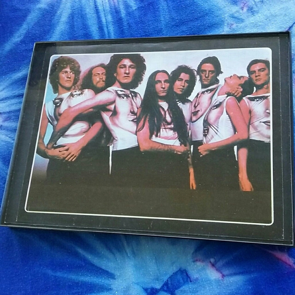 1970s The Tubes Band Rare European Rock And Roll Vintage Wall Decor